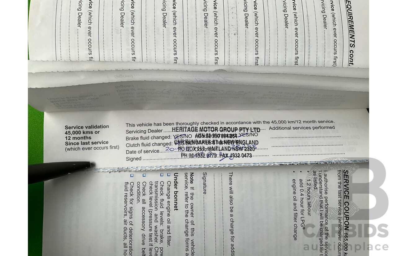 6/2008 Holden Commodore SS-V 60th Anniversary VE MY9.5 4d Sedan Atomic Green Metallic V8 6.0L