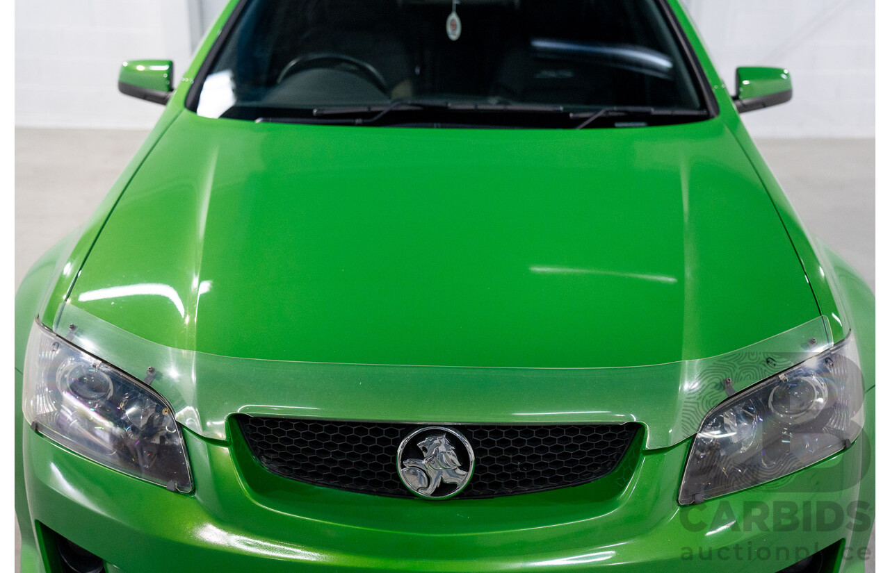 6/2008 Holden Commodore SS-V 60th Anniversary VE MY9.5 4d Sedan Atomic Green Metallic V8 6.0L