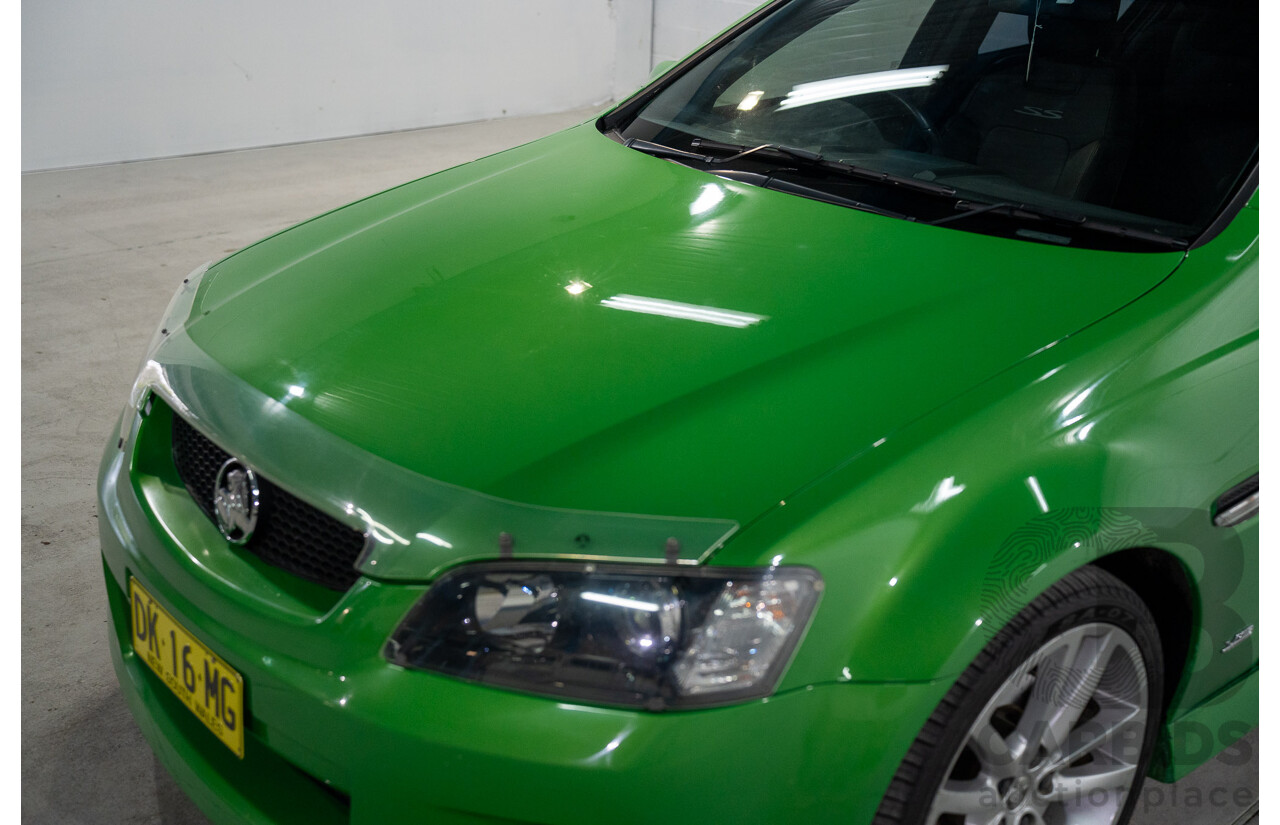 6/2008 Holden Commodore SS-V 60th Anniversary VE MY9.5 4d Sedan Atomic Green Metallic V8 6.0L
