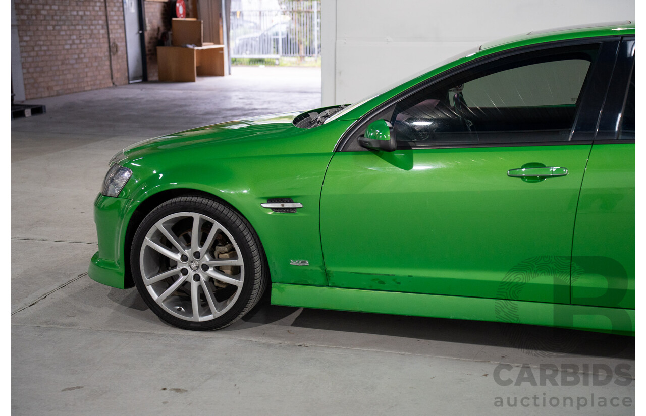 6/2008 Holden Commodore SS-V 60th Anniversary VE MY9.5 4d Sedan Atomic Green Metallic V8 6.0L