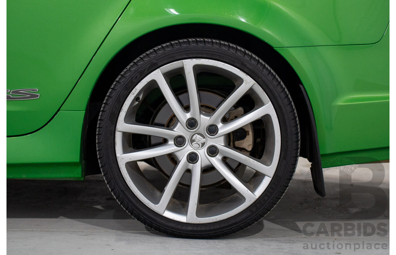 6/2008 Holden Commodore SS-V 60th Anniversary VE MY9.5 4d Sedan Atomic Green Metallic V8 6.0L