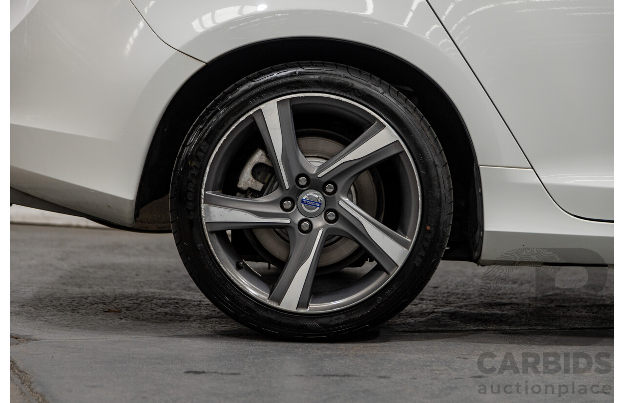 1/2013 Volvo S60 T5 R-Design F MY13 4d Sedan Ice White Turbo 2.0L