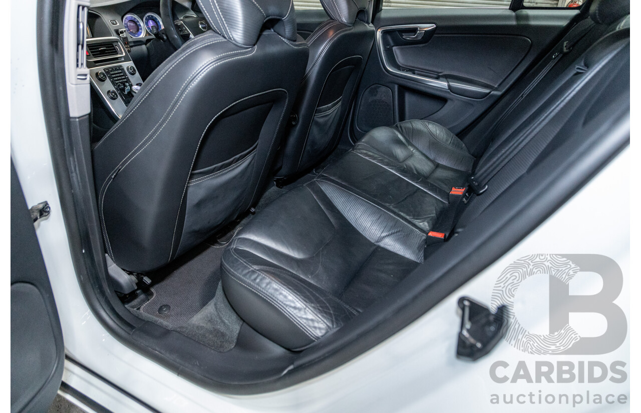 1/2013 Volvo S60 T5 R-Design F MY13 4d Sedan Ice White Turbo 2.0L