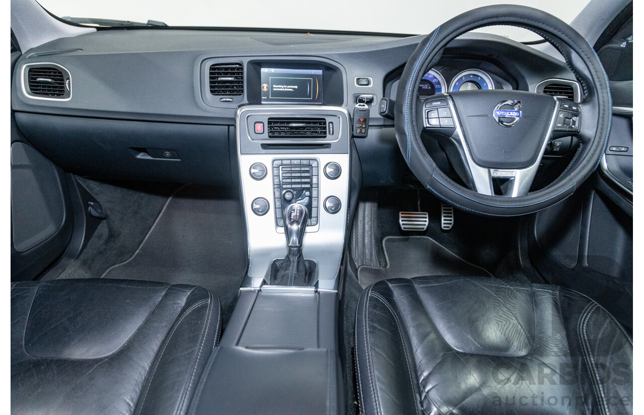 1/2013 Volvo S60 T5 R-Design F MY13 4d Sedan Ice White Turbo 2.0L