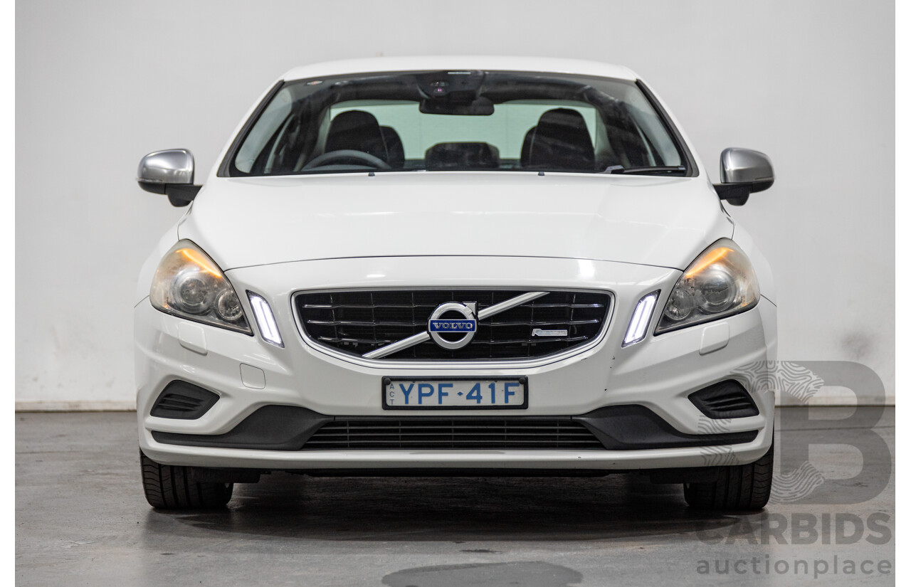 1/2013 Volvo S60 T5 R-Design F MY13 4d Sedan Ice White Turbo 2.0L