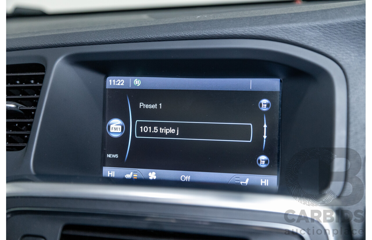 1/2013 Volvo S60 T5 R-Design F MY13 4d Sedan Ice White Turbo 2.0L