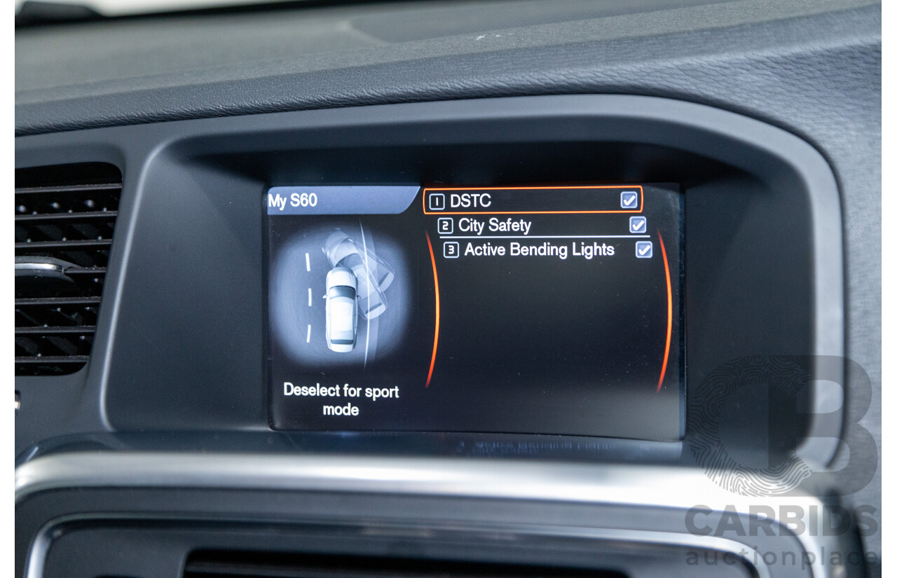 1/2013 Volvo S60 T5 R-Design F MY13 4d Sedan Ice White Turbo 2.0L