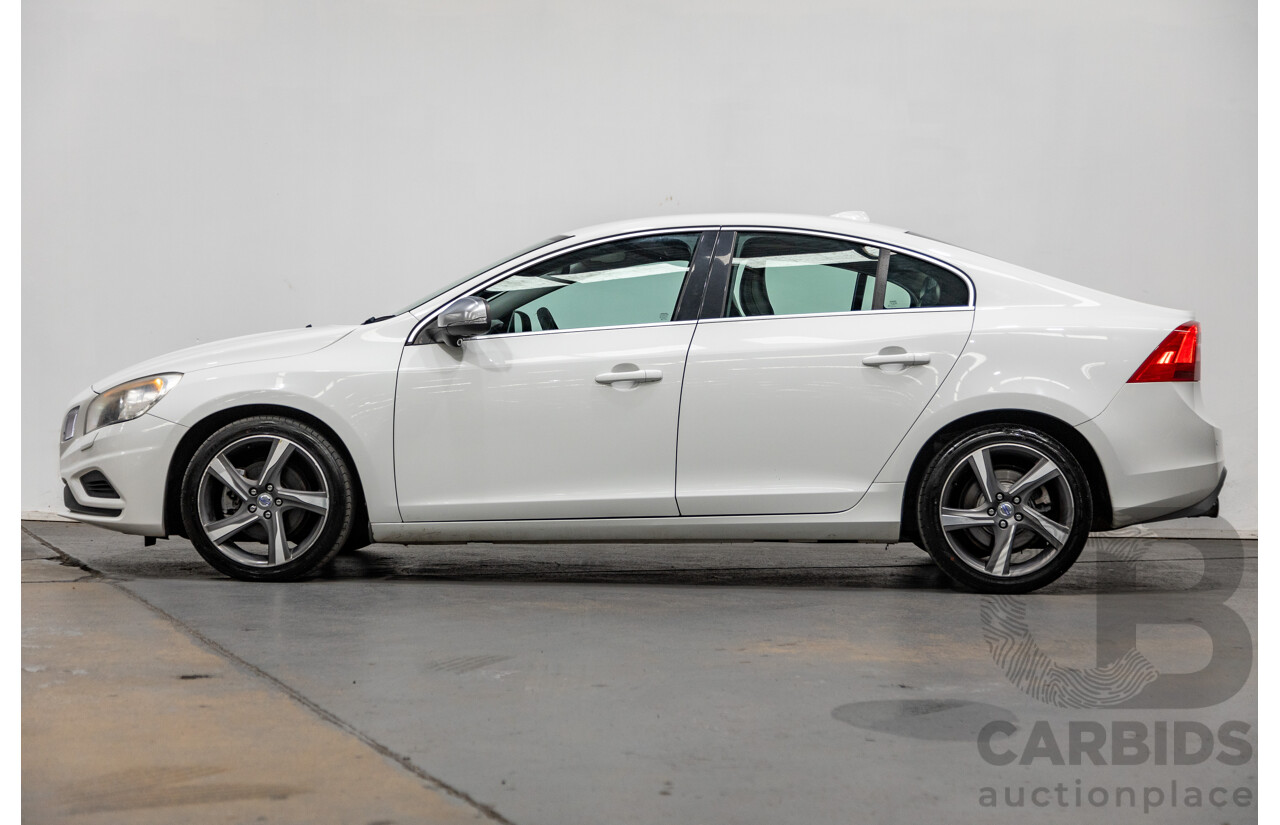 1/2013 Volvo S60 T5 R-Design F MY13 4d Sedan Ice White Turbo 2.0L