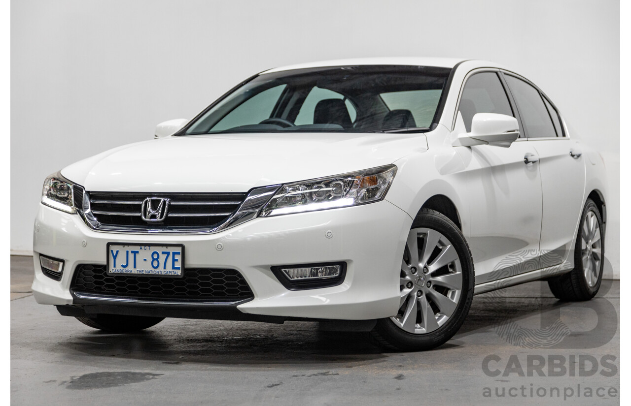 10/2013 Honda Accord VTi-S 4d Sedan Pearl White Orchid 2.4L