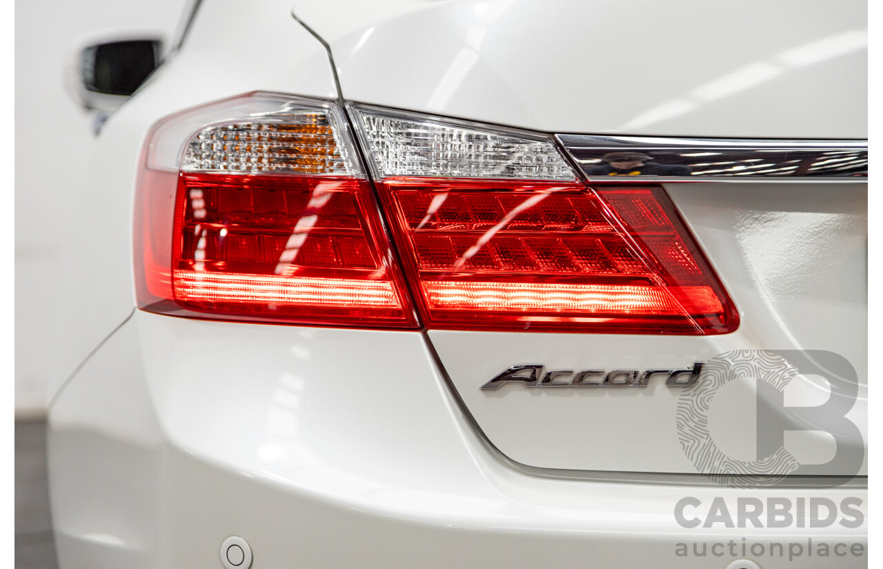 10/2013 Honda Accord VTi-S 4d Sedan Pearl White Orchid 2.4L