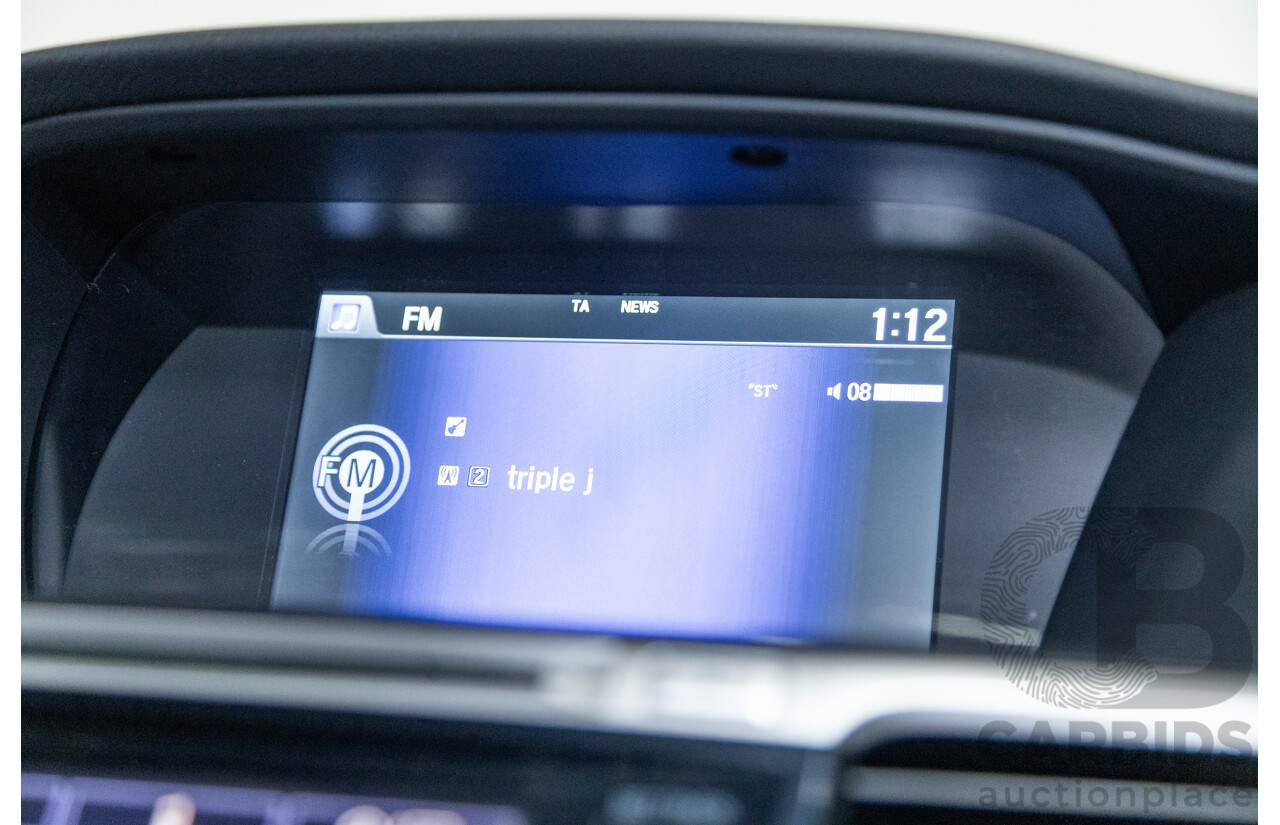 10/2013 Honda Accord VTi-S 4d Sedan Pearl White Orchid 2.4L