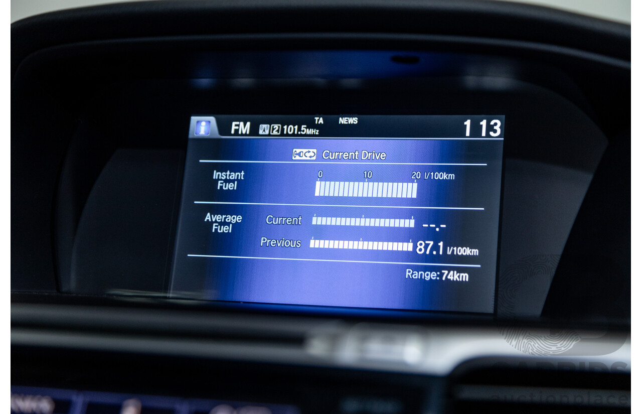 10/2013 Honda Accord VTi-S 4d Sedan Pearl White Orchid 2.4L