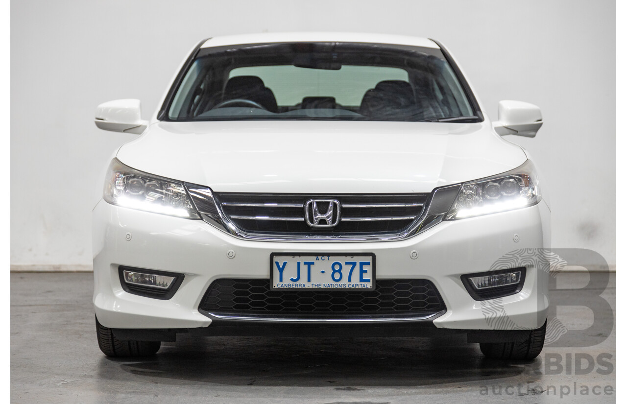 10/2013 Honda Accord VTi-S 4d Sedan Pearl White Orchid 2.4L
