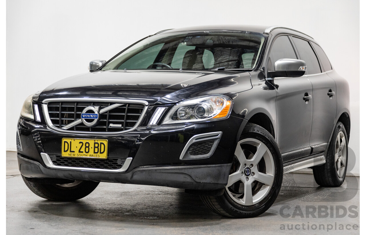 6/2011 Volvo XC60 T6 R-Design (AWD) DZ MY11 4d Wagon Black Stone Turbo 3.0L