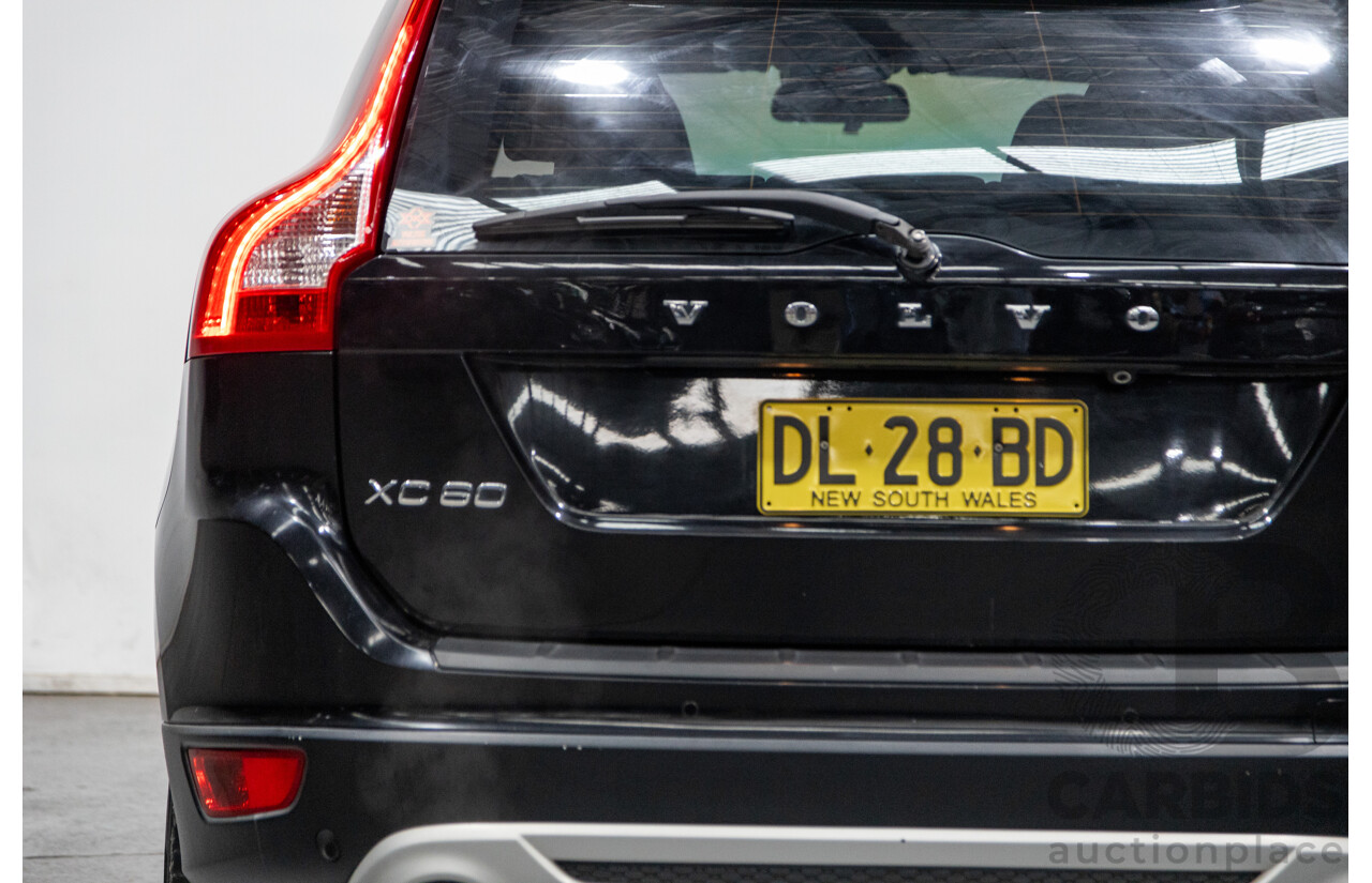 6/2011 Volvo XC60 T6 R-Design (AWD) DZ MY11 4d Wagon Black Stone Turbo 3.0L