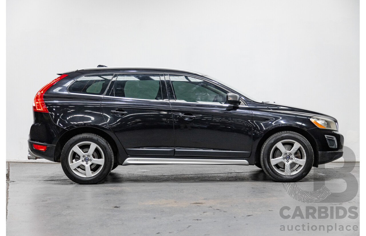6/2011 Volvo XC60 T6 R-Design (AWD) DZ MY11 4d Wagon Black Stone Turbo 3.0L