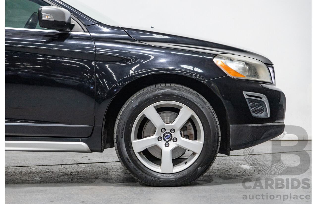 6/2011 Volvo XC60 T6 R-Design (AWD) DZ MY11 4d Wagon Black Stone Turbo 3.0L