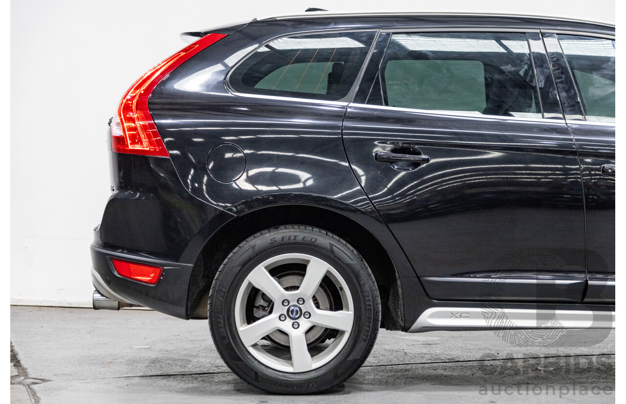 6/2011 Volvo XC60 T6 R-Design (AWD) DZ MY11 4d Wagon Black Stone Turbo 3.0L