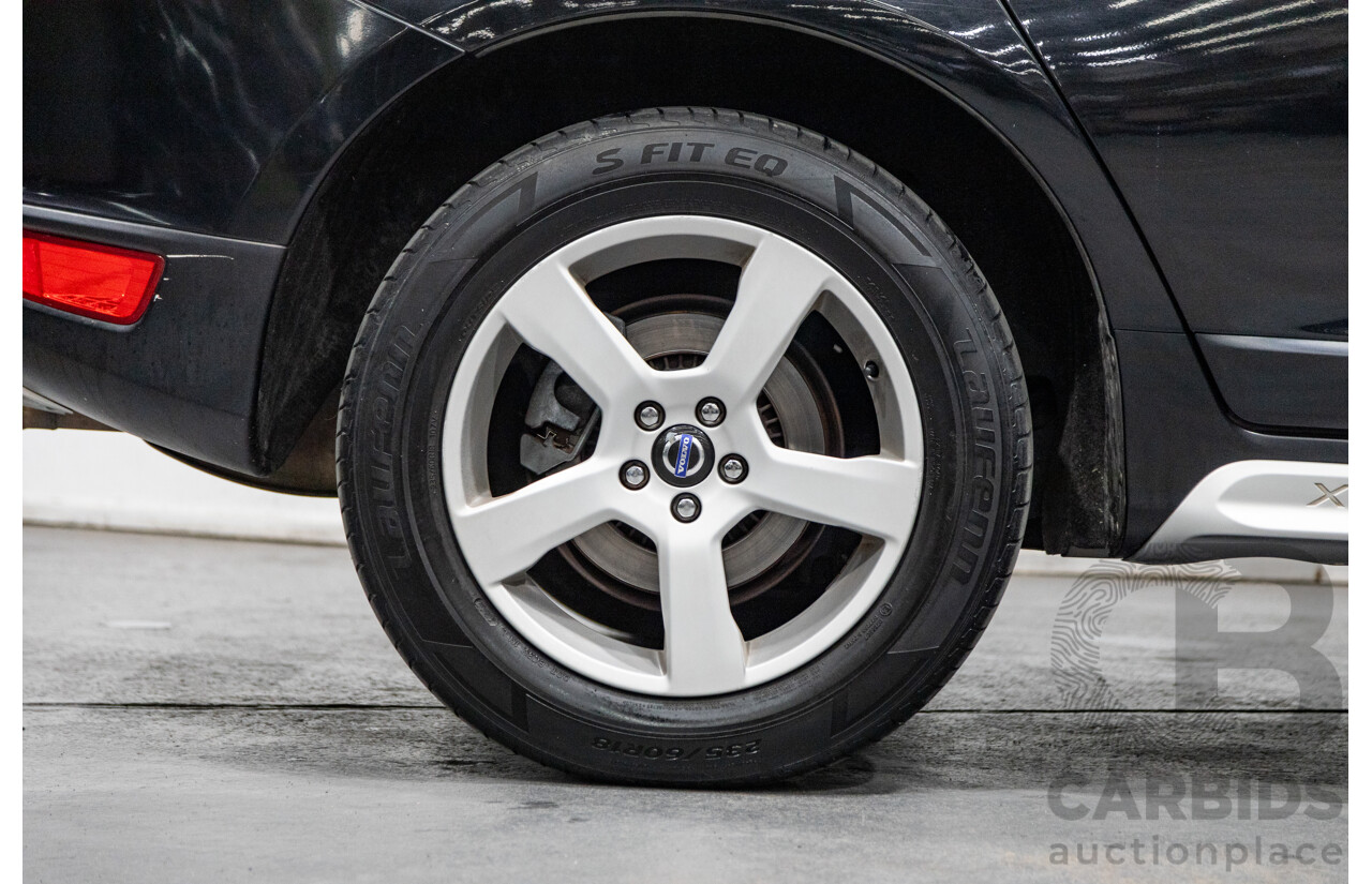 6/2011 Volvo XC60 T6 R-Design (AWD) DZ MY11 4d Wagon Black Stone Turbo 3.0L