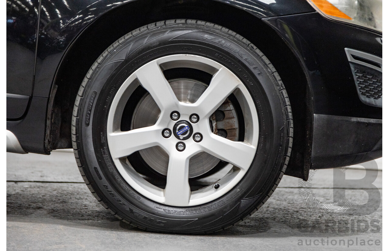 6/2011 Volvo XC60 T6 R-Design (AWD) DZ MY11 4d Wagon Black Stone Turbo 3.0L