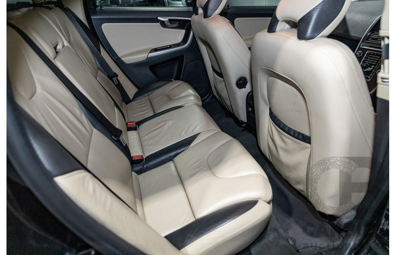 6/2011 Volvo XC60 T6 R-Design (AWD) DZ MY11 4d Wagon Black Stone Turbo 3.0L