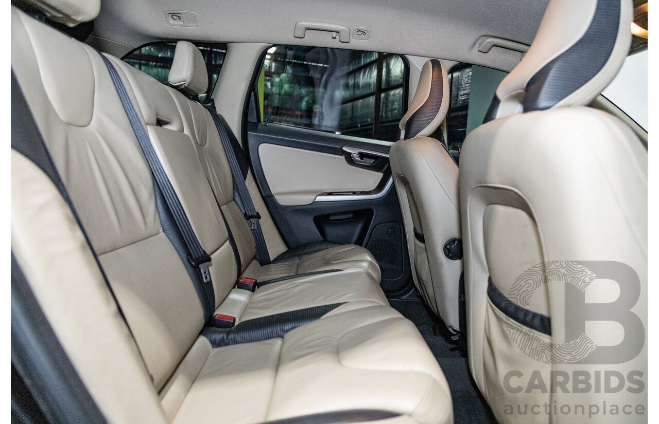 6/2011 Volvo XC60 T6 R-Design (AWD) DZ MY11 4d Wagon Black Stone Turbo 3.0L