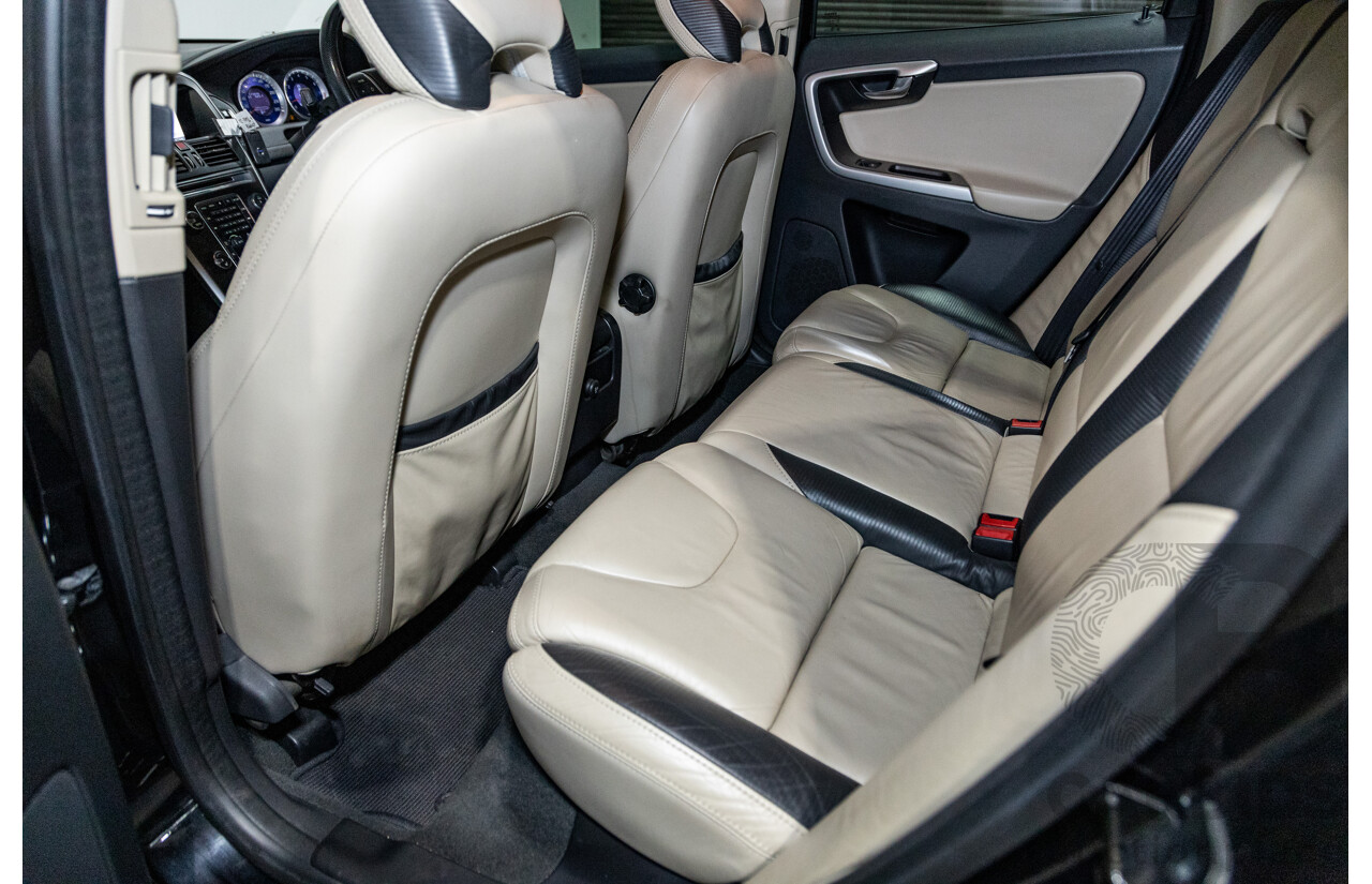 6/2011 Volvo XC60 T6 R-Design (AWD) DZ MY11 4d Wagon Black Stone Turbo 3.0L