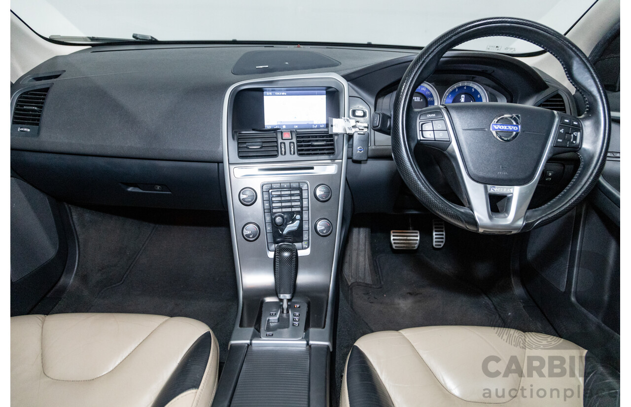 6/2011 Volvo XC60 T6 R-Design (AWD) DZ MY11 4d Wagon Black Stone Turbo 3.0L