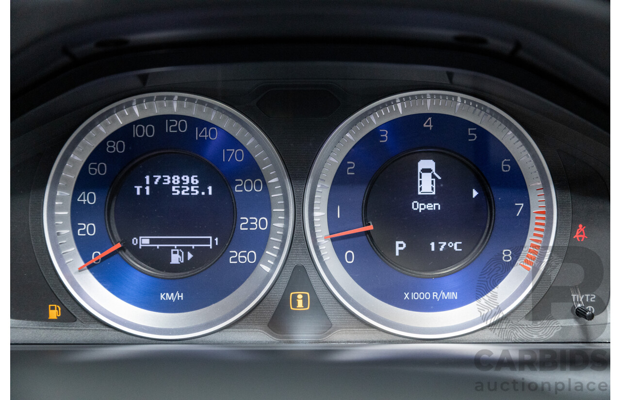 6/2011 Volvo XC60 T6 R-Design (AWD) DZ MY11 4d Wagon Black Stone Turbo 3.0L