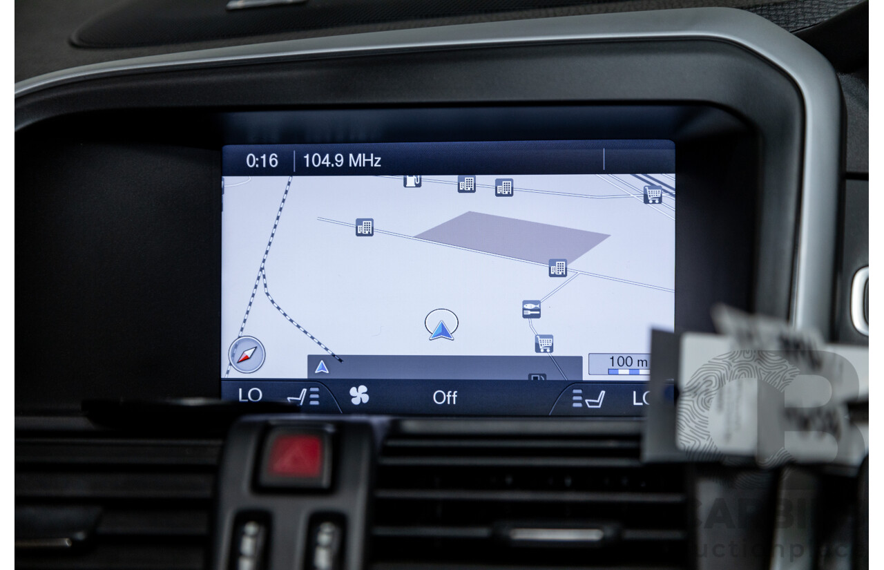 6/2011 Volvo XC60 T6 R-Design (AWD) DZ MY11 4d Wagon Black Stone Turbo 3.0L