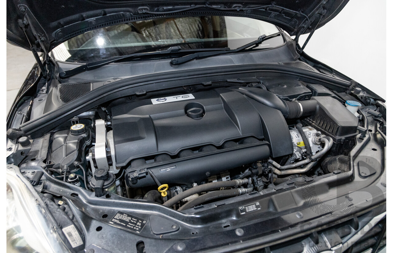 6/2011 Volvo XC60 T6 R-Design (AWD) DZ MY11 4d Wagon Black Stone Turbo 3.0L