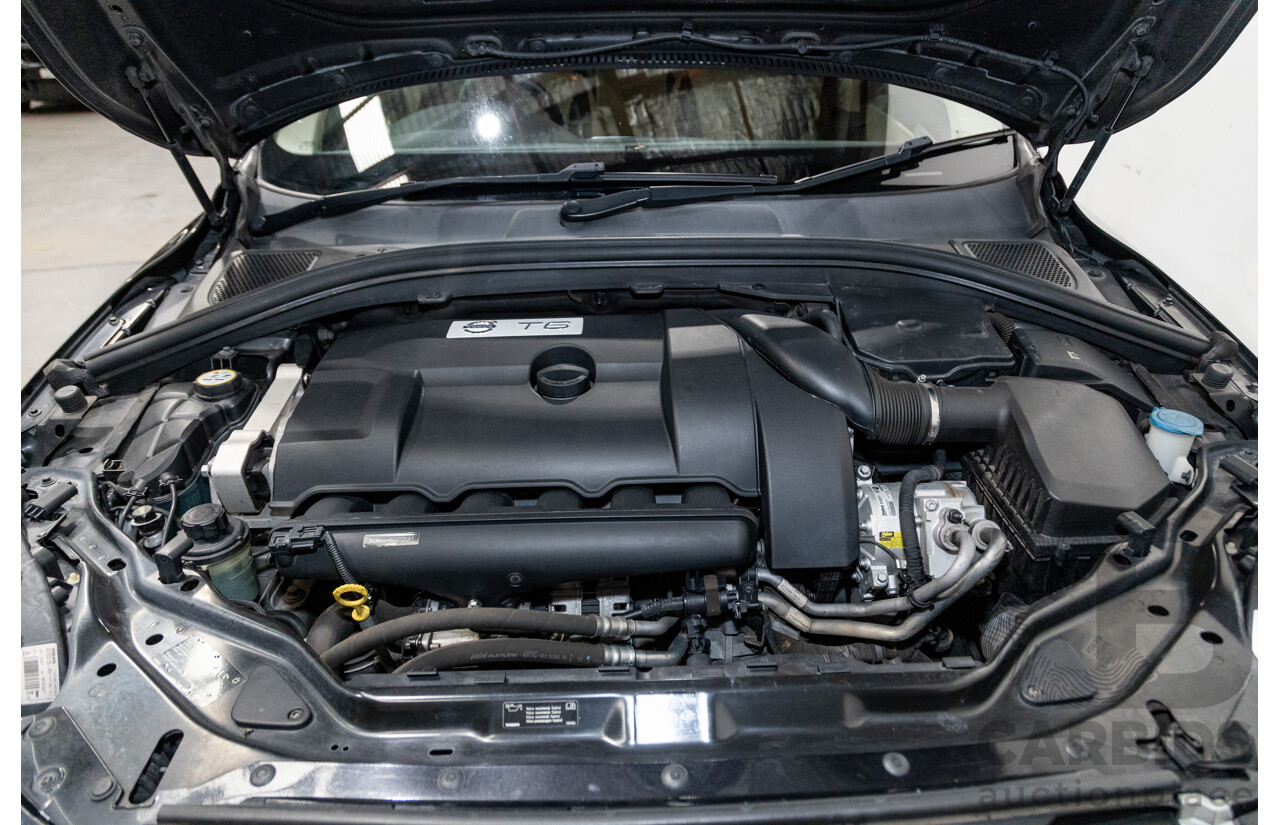 6/2011 Volvo XC60 T6 R-Design (AWD) DZ MY11 4d Wagon Black Stone Turbo 3.0L