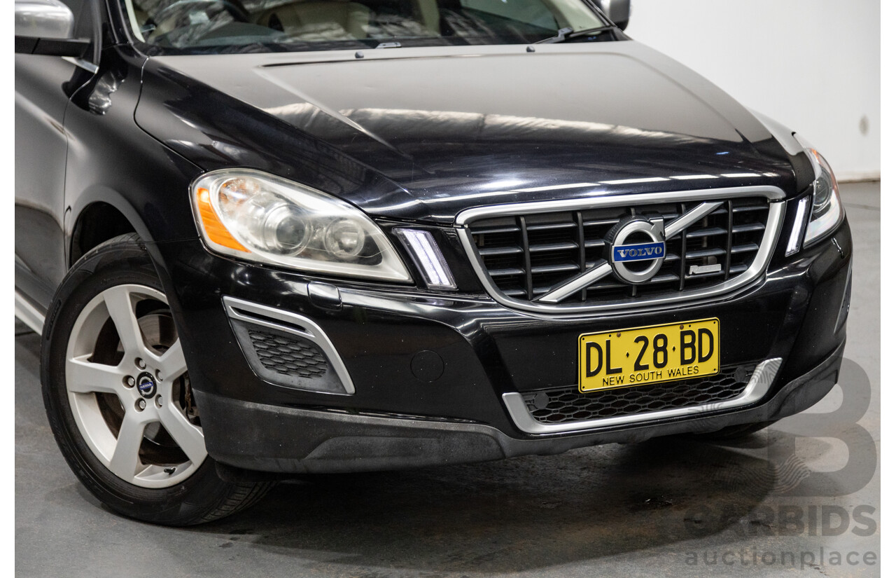 6/2011 Volvo XC60 T6 R-Design (AWD) DZ MY11 4d Wagon Black Stone Turbo 3.0L