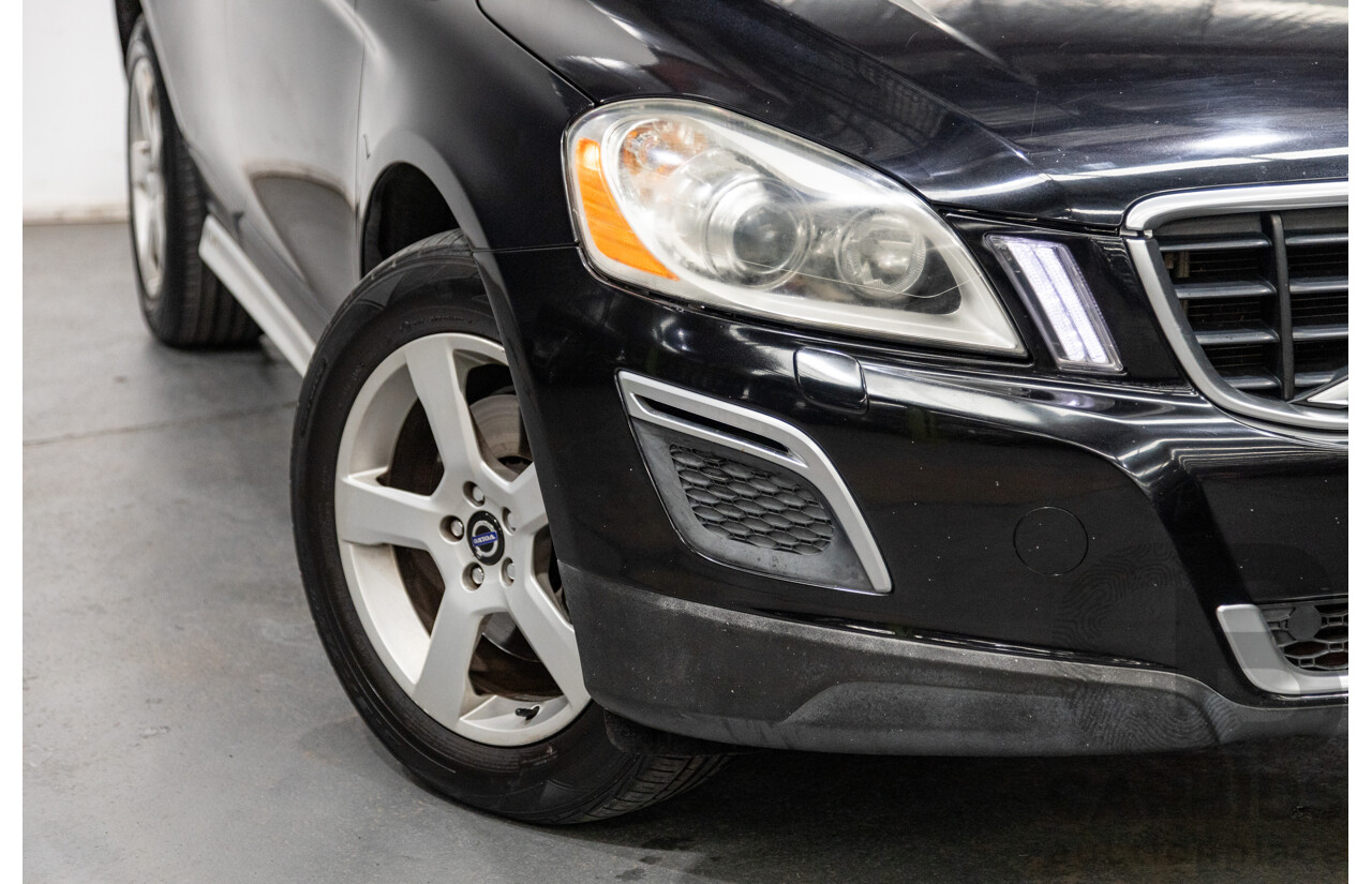 6/2011 Volvo XC60 T6 R-Design (AWD) DZ MY11 4d Wagon Black Stone Turbo 3.0L