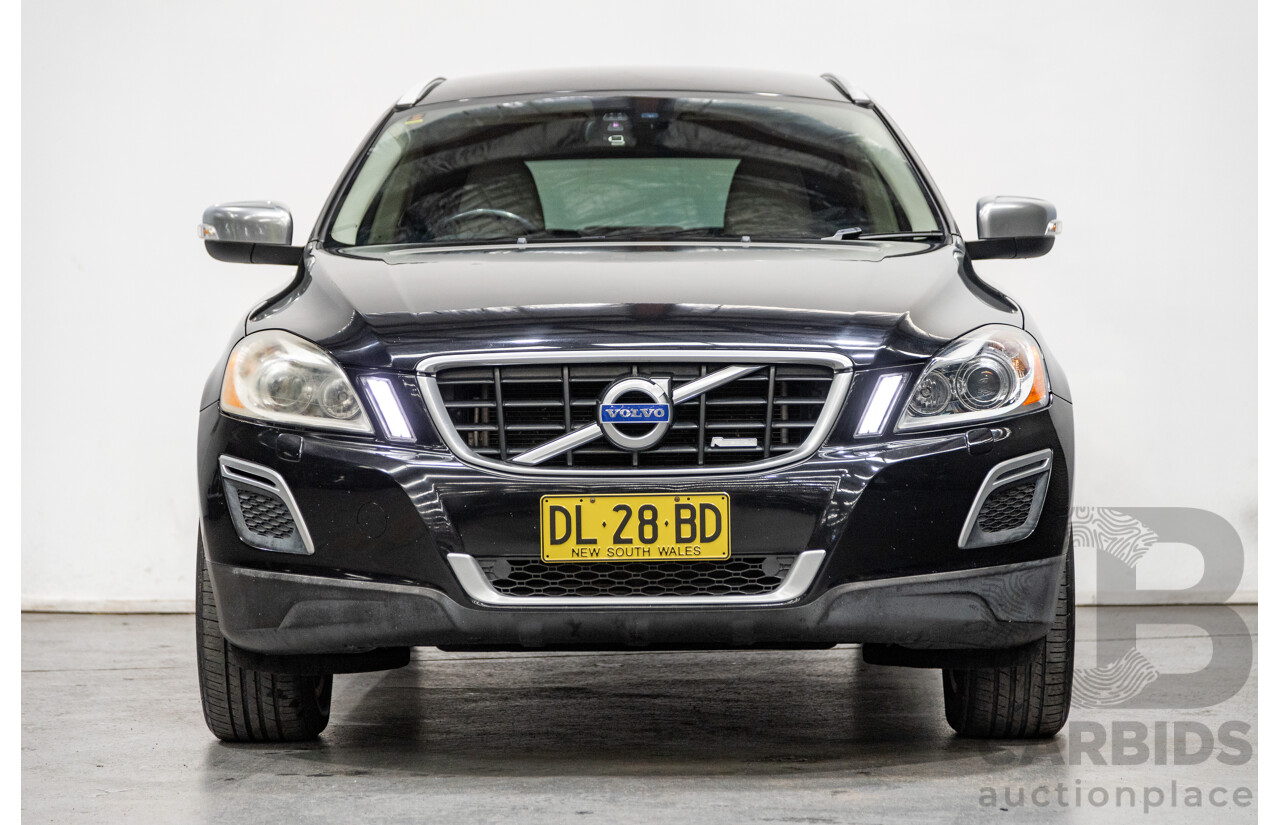 6/2011 Volvo XC60 T6 R-Design (AWD) DZ MY11 4d Wagon Black Stone Turbo 3.0L