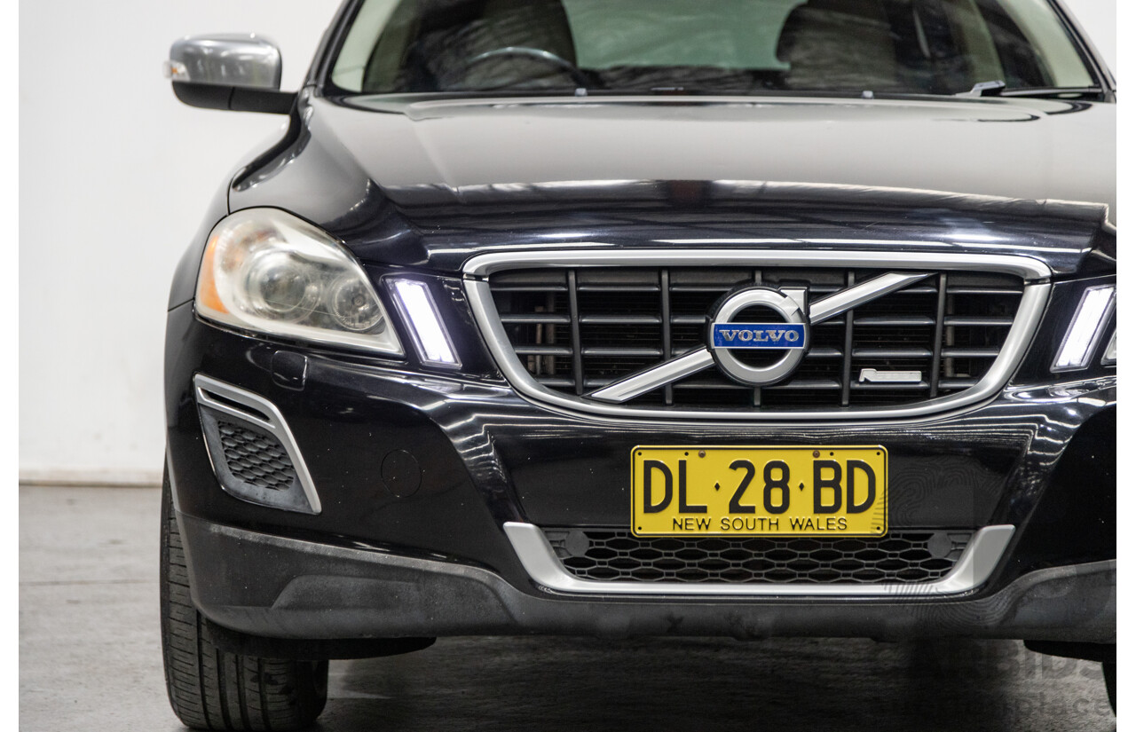 6/2011 Volvo XC60 T6 R-Design (AWD) DZ MY11 4d Wagon Black Stone Turbo 3.0L