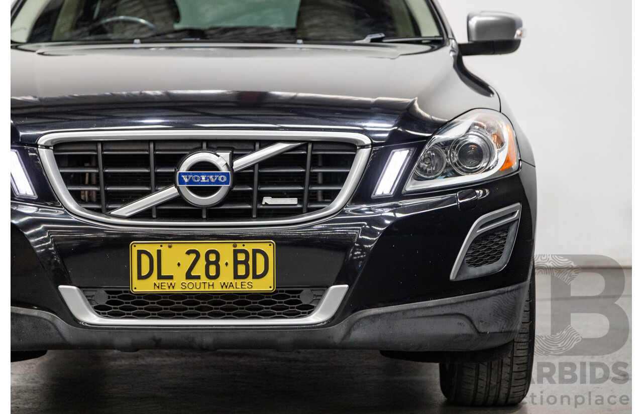 6/2011 Volvo XC60 T6 R-Design (AWD) DZ MY11 4d Wagon Black Stone Turbo 3.0L