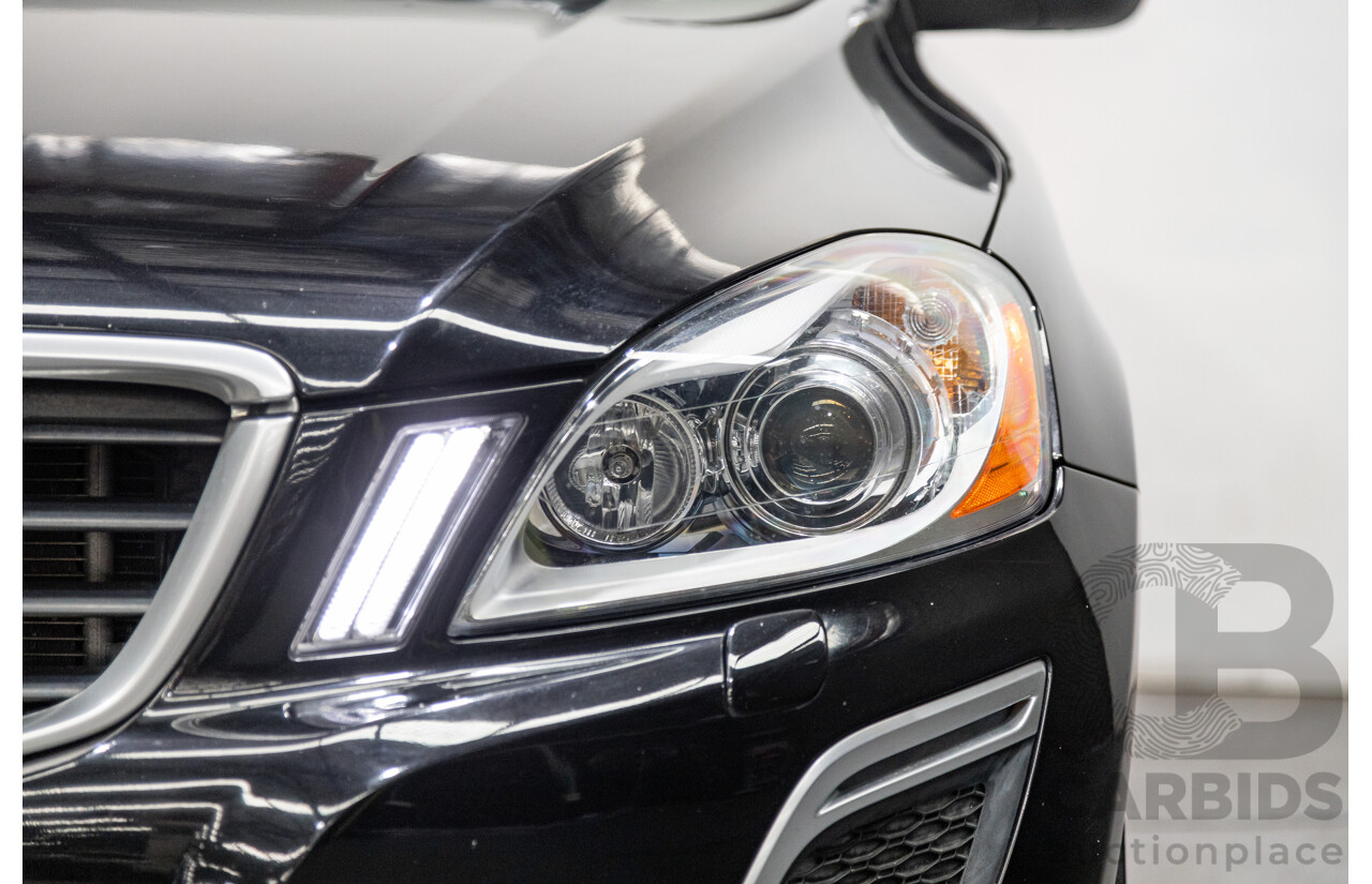 6/2011 Volvo XC60 T6 R-Design (AWD) DZ MY11 4d Wagon Black Stone Turbo 3.0L