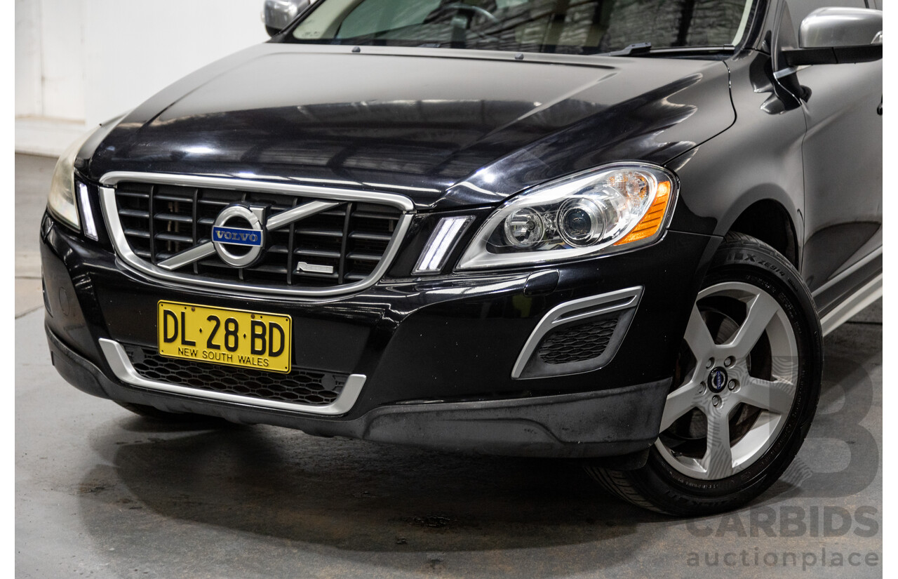 6/2011 Volvo XC60 T6 R-Design (AWD) DZ MY11 4d Wagon Black Stone Turbo 3.0L
