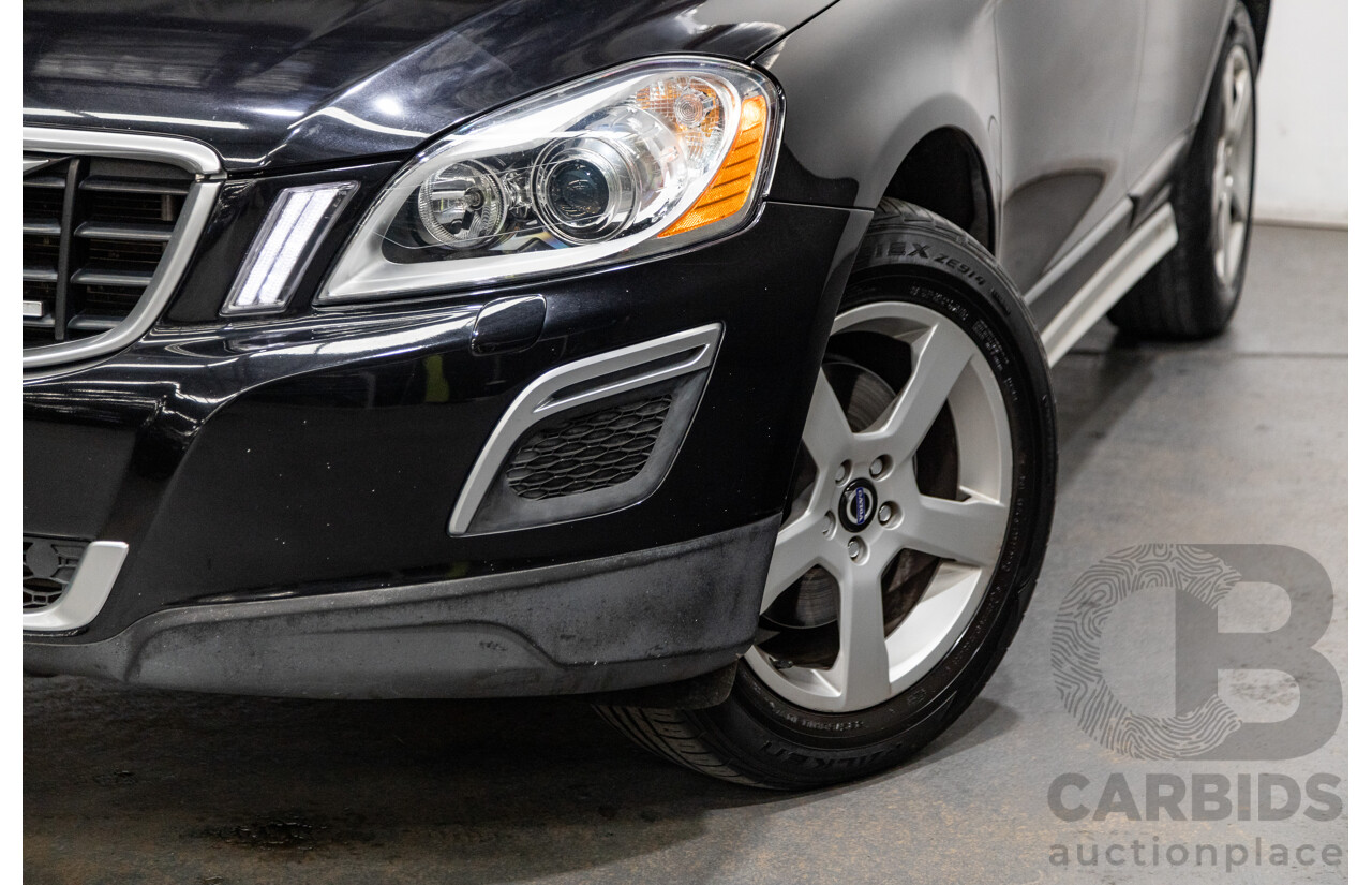 6/2011 Volvo XC60 T6 R-Design (AWD) DZ MY11 4d Wagon Black Stone Turbo 3.0L