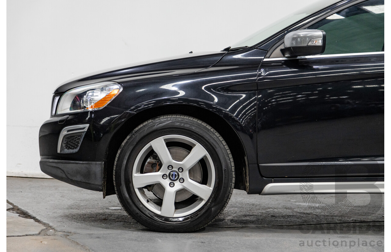 6/2011 Volvo XC60 T6 R-Design (AWD) DZ MY11 4d Wagon Black Stone Turbo 3.0L