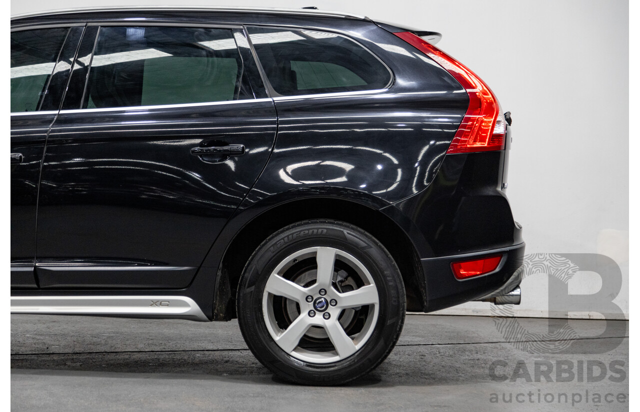 6/2011 Volvo XC60 T6 R-Design (AWD) DZ MY11 4d Wagon Black Stone Turbo 3.0L