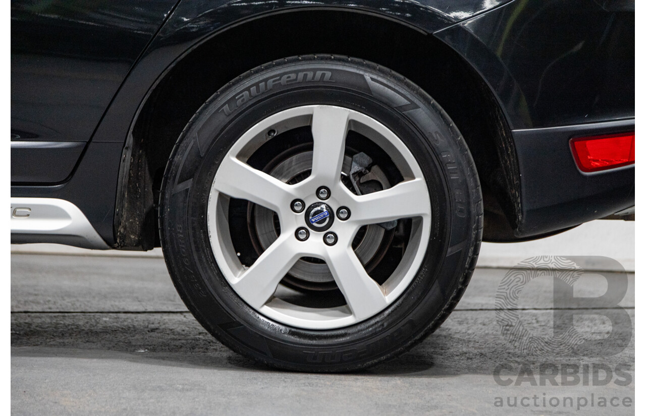 6/2011 Volvo XC60 T6 R-Design (AWD) DZ MY11 4d Wagon Black Stone Turbo 3.0L