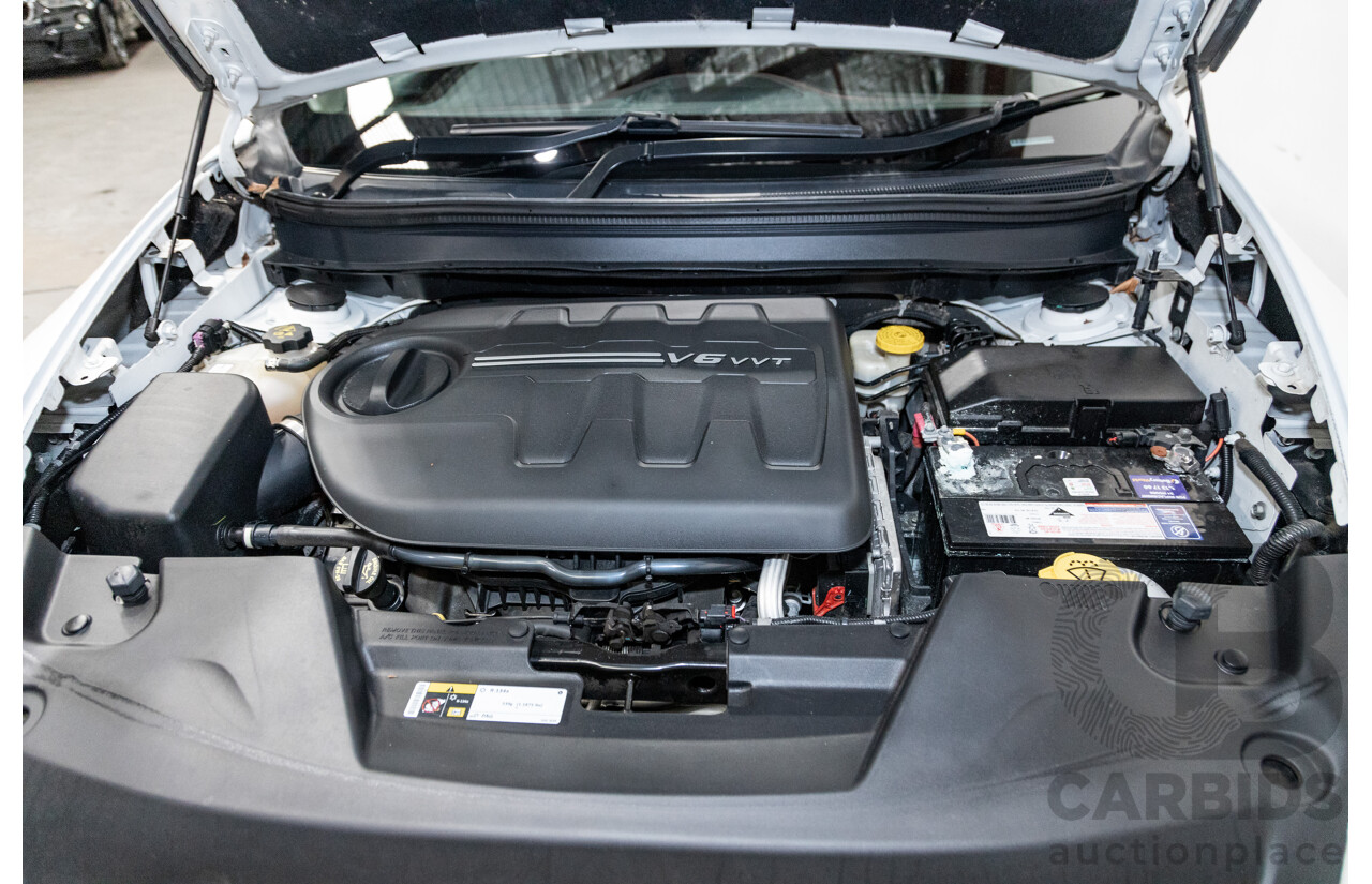 07/2015 Jeep Cherokee Trailhawk (4x4) KL MY15 4d Wagon Bright White V6 3.2L