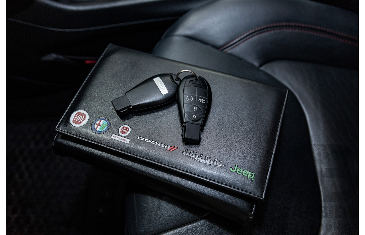 07/2015 Jeep Cherokee Trailhawk (4x4) KL MY15 4d Wagon Bright White V6 3.2L