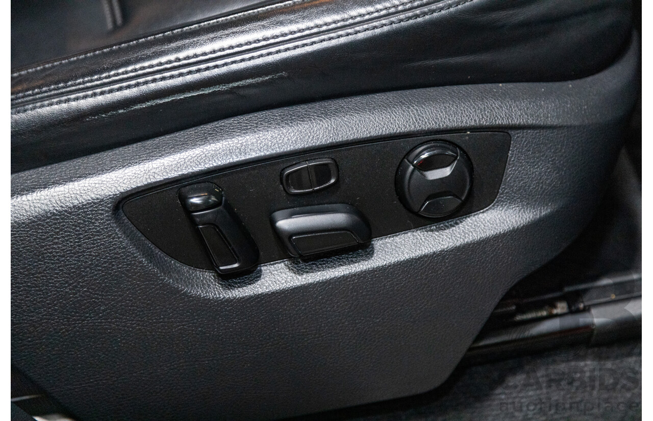 7/2013 Volkswagen Touareg V6 TDI (AWD) 7P MY13.5 4d Wagon Deep Black Pearl Turbo Diesel V6 3.0L