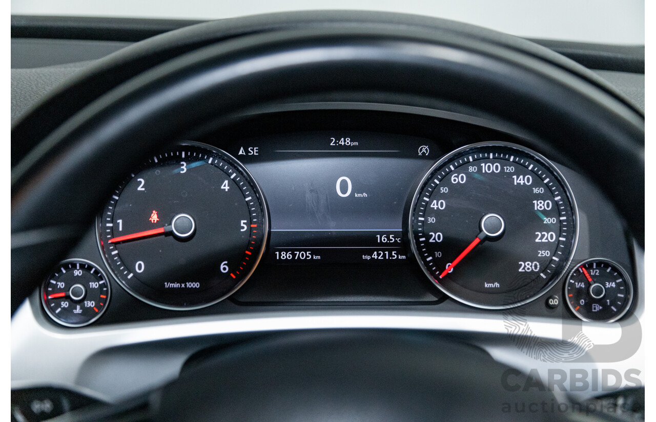 7/2013 Volkswagen Touareg V6 TDI (AWD) 7P MY13.5 4d Wagon Deep Black Pearl Turbo Diesel V6 3.0L