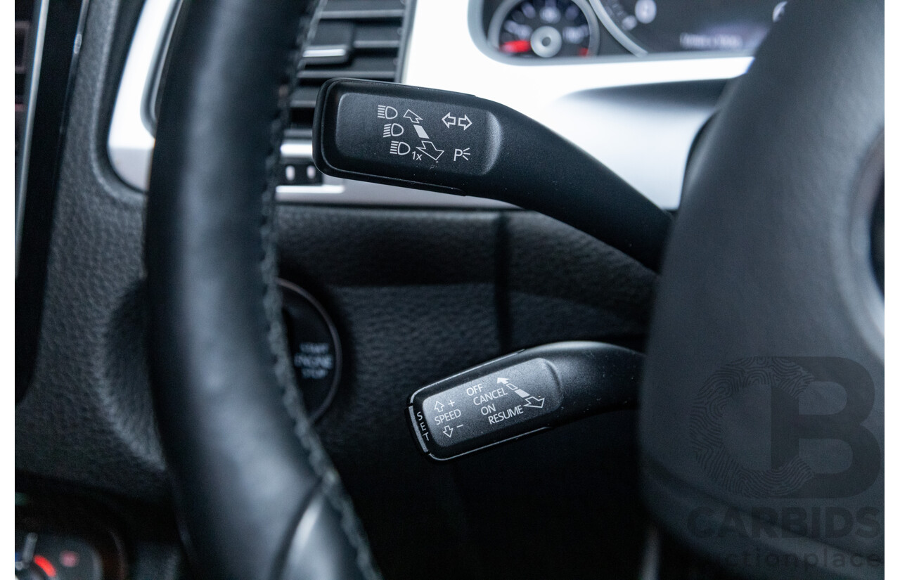 7/2013 Volkswagen Touareg V6 TDI (AWD) 7P MY13.5 4d Wagon Deep Black Pearl Turbo Diesel V6 3.0L