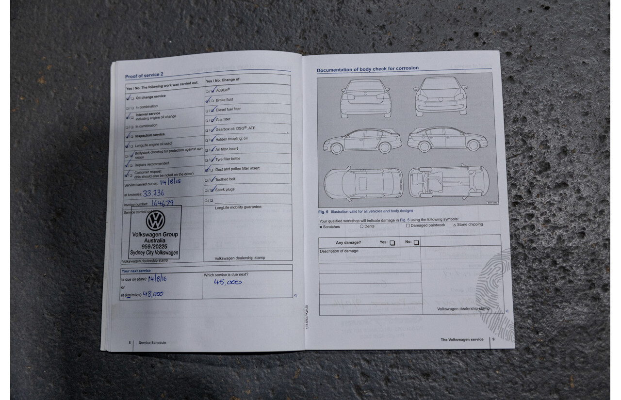 7/2013 Volkswagen Touareg V6 TDI (AWD) 7P MY13.5 4d Wagon Deep Black Pearl Turbo Diesel V6 3.0L