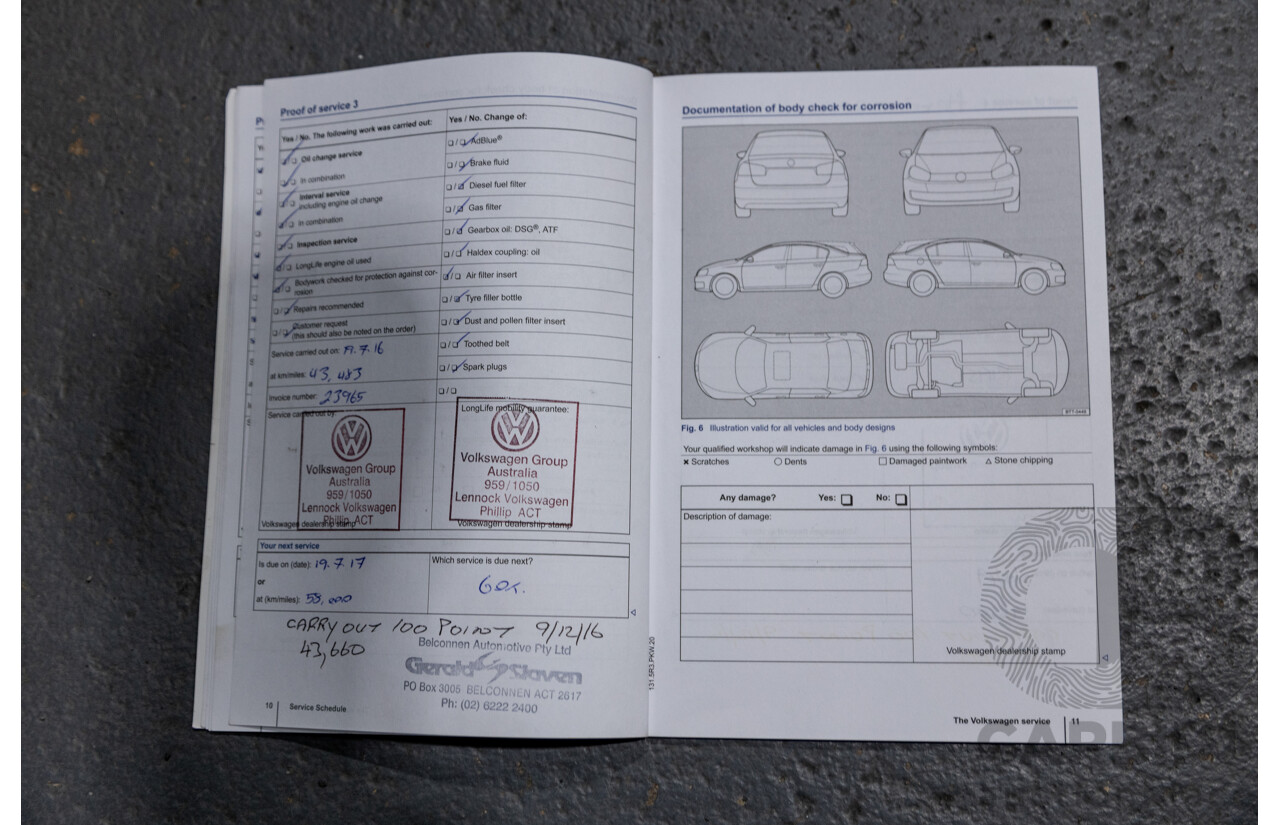 7/2013 Volkswagen Touareg V6 TDI (AWD) 7P MY13.5 4d Wagon Deep Black Pearl Turbo Diesel V6 3.0L